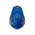 Kask crossowy Enduro  - niebieski