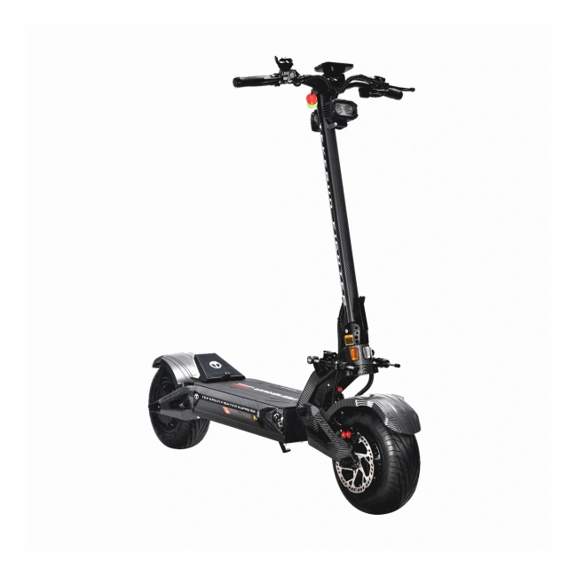 Super szybka hulajnoga Teverun  FIGHTER SUPREME 7260R V3 - silnik: 2x2500W -  prędkość: 120km/h - zasięg: 220km - karbon