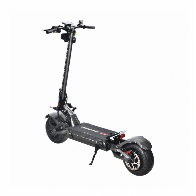 Super szybka hulajnoga Teverun  FIGHTER SUPREME 7260R V3 - silnik: 2x2500W -  prędkość: 120km/h - zasięg: 220km - karbon
