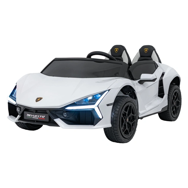 Autko na akumulator Lamborghini Revuelto XL STRONG 200W - Biały