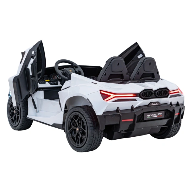 Autko na akumulator Lamborghini Revuelto XL STRONG 200W - Biały