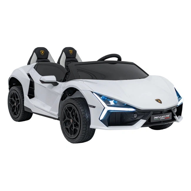 Autko na akumulator Lamborghini Revuelto XL STRONG 200W - Biały