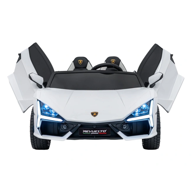 Autko na akumulator Lamborghini Revuelto XL STRONG 200W - Biały