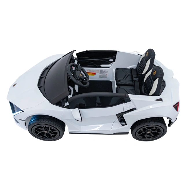 Autko na akumulator Lamborghini Revuelto XL STRONG 200W - Biały