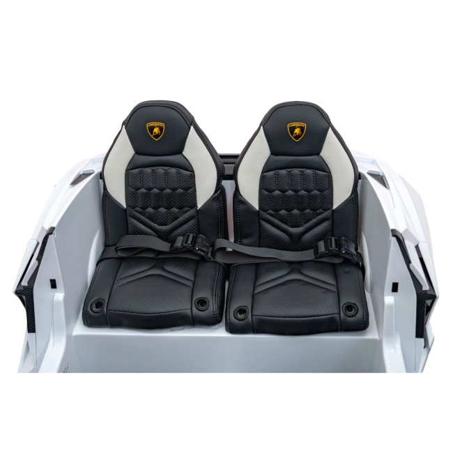 Autko na akumulator Lamborghini Revuelto XL STRONG - 200W - 15km/h - białe