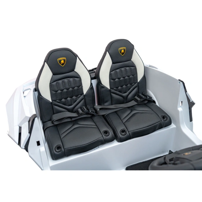 Autko na akumulator Lamborghini Revuelto XL STRONG - 200W - 15km/h - białe