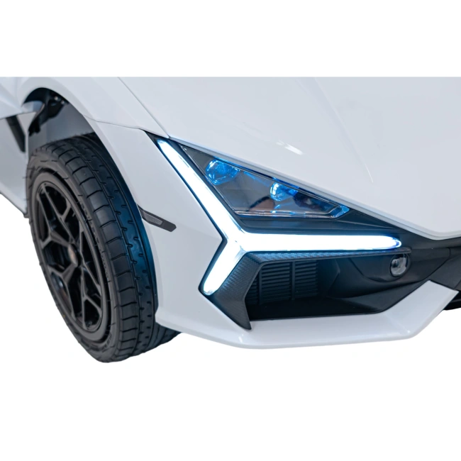 Autko na akumulator Lamborghini Revuelto XL STRONG - 200W - 15km/h - białe
