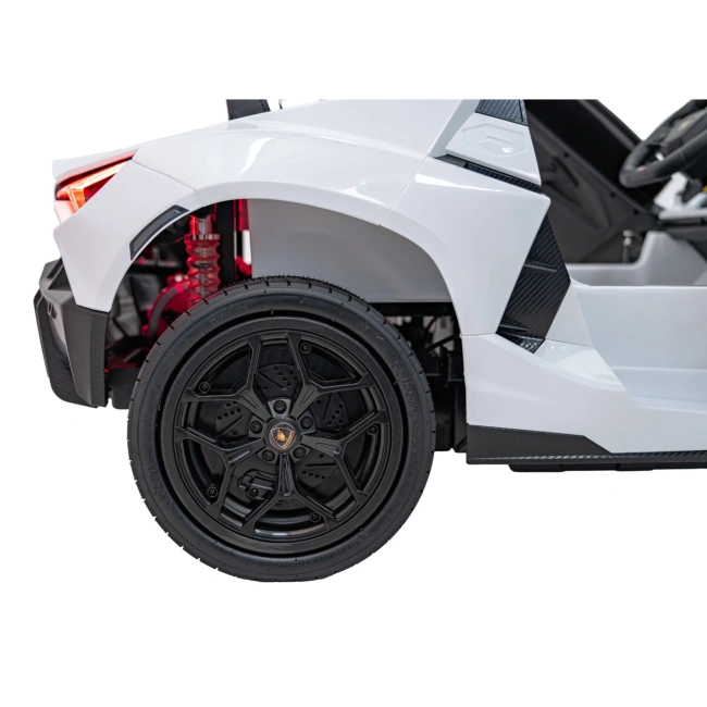 Autko na akumulator Lamborghini Revuelto XL STRONG - 200W - 15km/h - białe