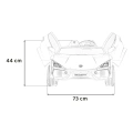 Autko na akumulator Lamborghini Revuelto XL STRONG - 200W - 15km/h - białe
