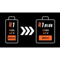 Kamikaze K1 Plus - hulajnoga elektryczna - 1000W - prędkość 45km/h - zasięg 80km - pomarańczowa