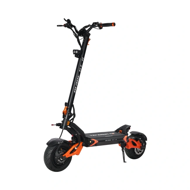 Teverun Blade GT II - 2x1600W - szybka hulajnoga elektryczna - prędkość 85km/h - zasięg 80km - pomarańczowa