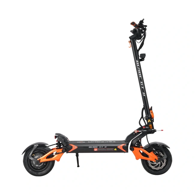 Teverun Blade GT II - 2x1600W - szybka hulajnoga elektryczna - prędkość 85km/h - zasięg 80km - pomarańczowa