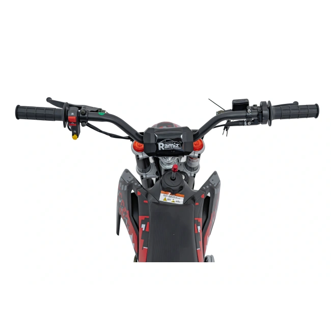 Mini cross spalinowy Immortal 110cc - koła 14/12 - prędkość 60km/h -  czerwony
