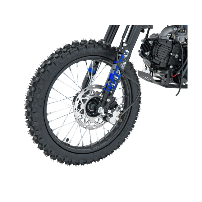 Mini cross spalinowy Immortal 110cc - koła 14/12 - prędkość 60km/h - niebieski