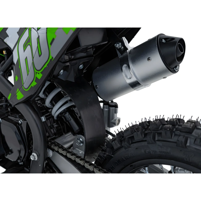 Mini cross spalinowy Immortal 110cc - koła 14/12 - prędkość 60km/h -  zielony