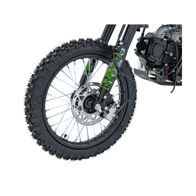Mini cross spalinowy Immortal 110cc - koła 14/12 - prędkość 60km/h -  zielony
