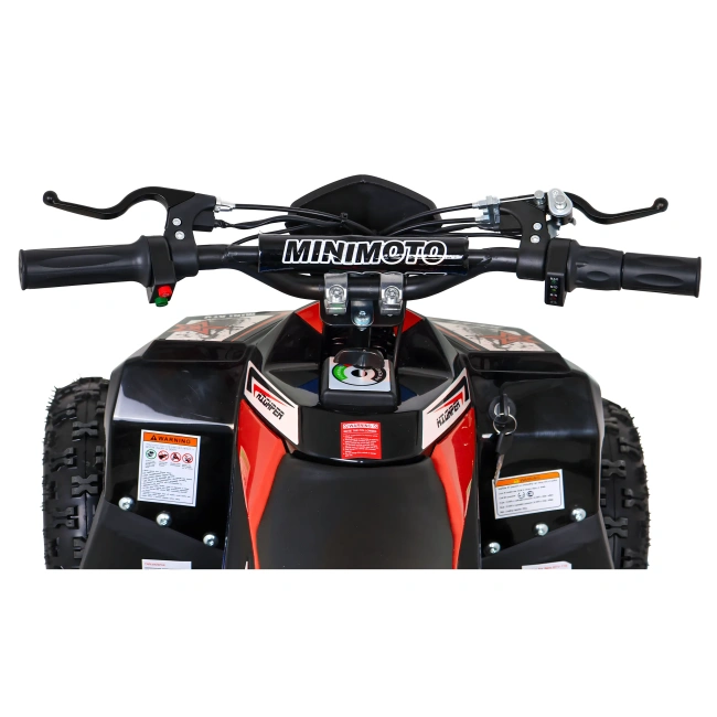 Mini Quad Elektryczny - Highper 1000W - 35km/h - czerwony