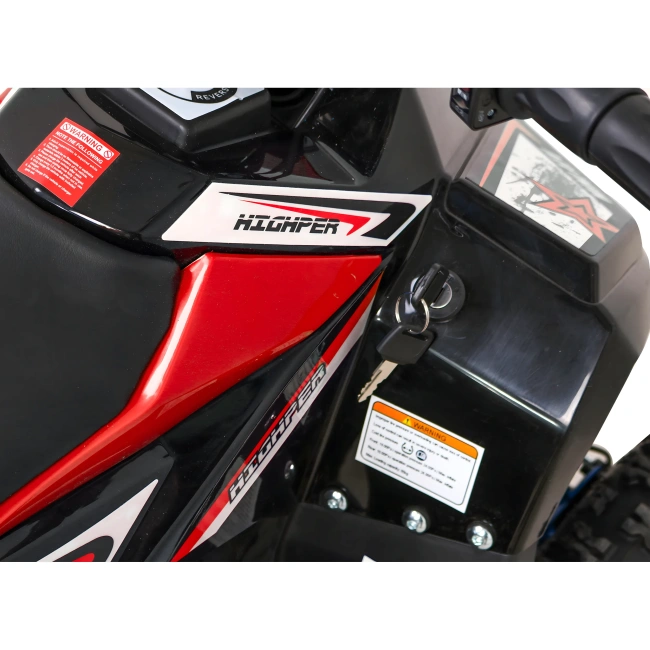 Mini Quad Elektryczny - Highper 1000W - 35km/h - czerwony