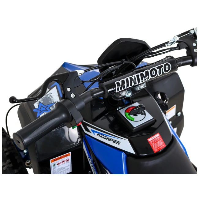 Mini Quad Elektryczny - Highper 1000W - 35km/h - niebieski