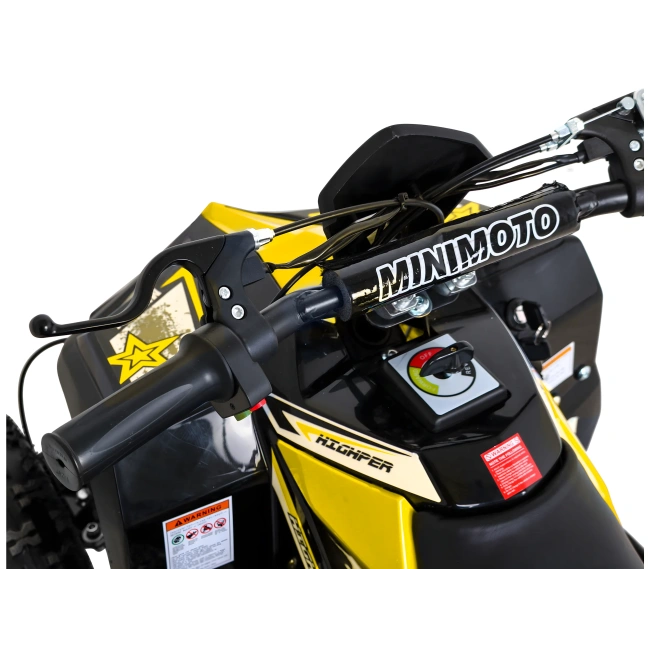 Mini Quad Elektryczny - Highper 1000W - 35km/h - żółty