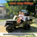 Dwuosobowy Mini Jeep Willys Spalinowy dla dzieci 8lat+ 150cc - US-Army