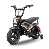 Mini motorek elektryczny E-Superbike - prędkość 20km/h - pomarańczowy