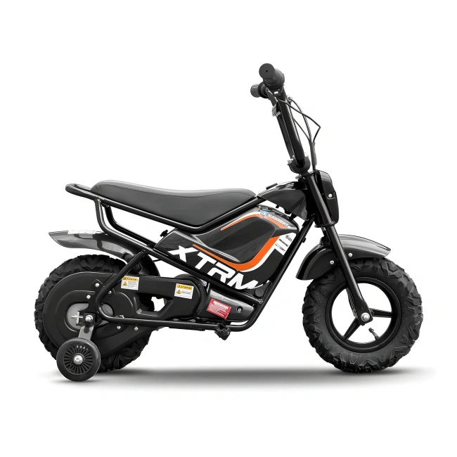 Mini motorek elektryczny E-Superbike - prędkość 20km/h - pomarańczowy