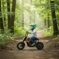 Mini motorek elektryczny E-Superbike - prędkość 20km/h - pomarańczowy