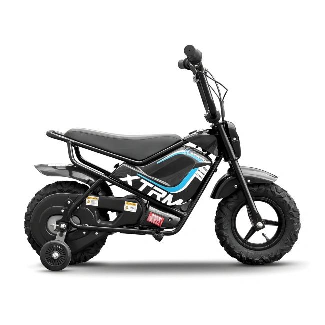 Mini motorek elektryczny E-Superbike - prędkość 20km/h - niebieski