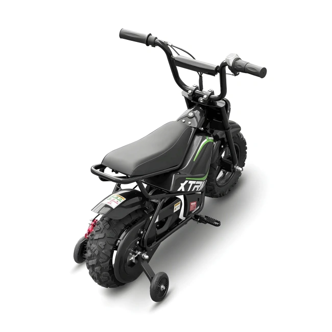 Mini motorek elektryczny E-Superbike - prędkość max 20km/h - zielony