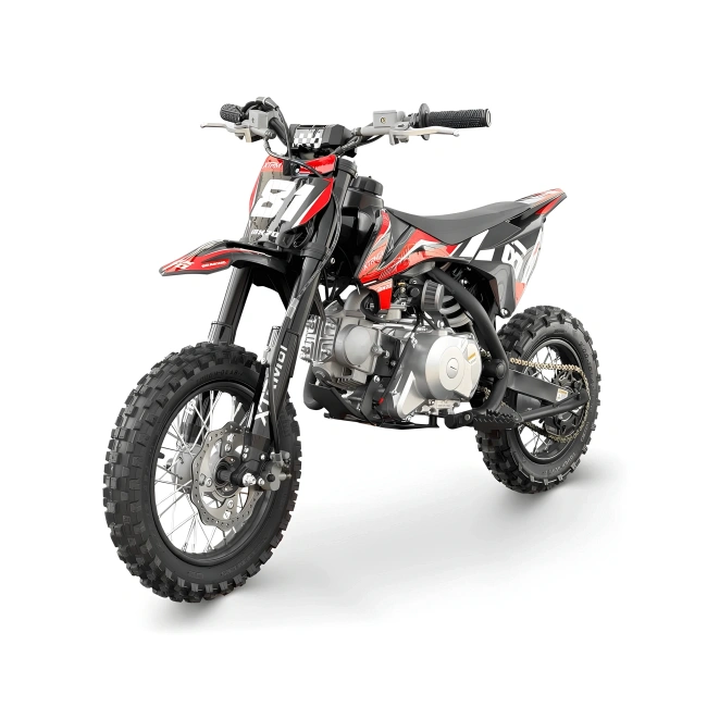 Mini cross spalinowy XTRM MX70 70cc - prędkość 60km/h - koła 12/10 - czerwony