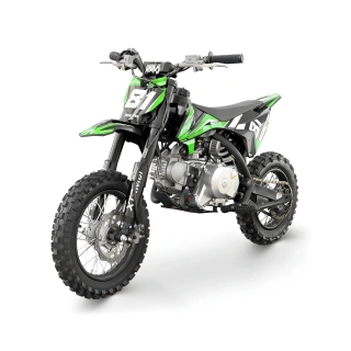 Mini cross spalinowy XTRM MX70 70cc - prędkość 60km/h - koła 12/10 - zielony