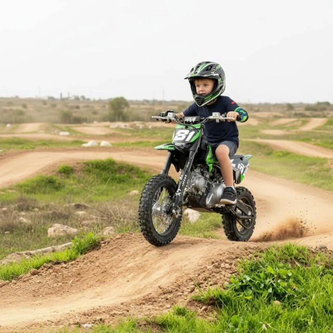 Mini cross spalinowy XTRM MX70 70cc - zielony