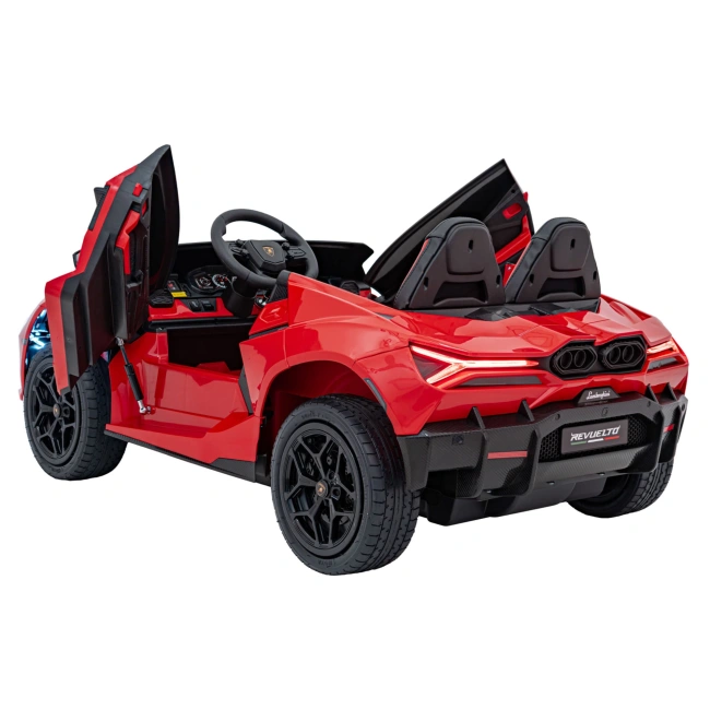 Autko elektryczne na akumulator Lamborghini Revuelto XL STRONG 200W - czerwony