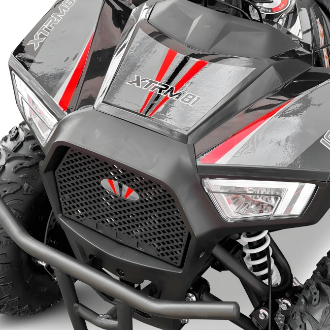 Mini quad elektryczny XTRM Bazoo 1000W - prędkość 36km/h - czerwony