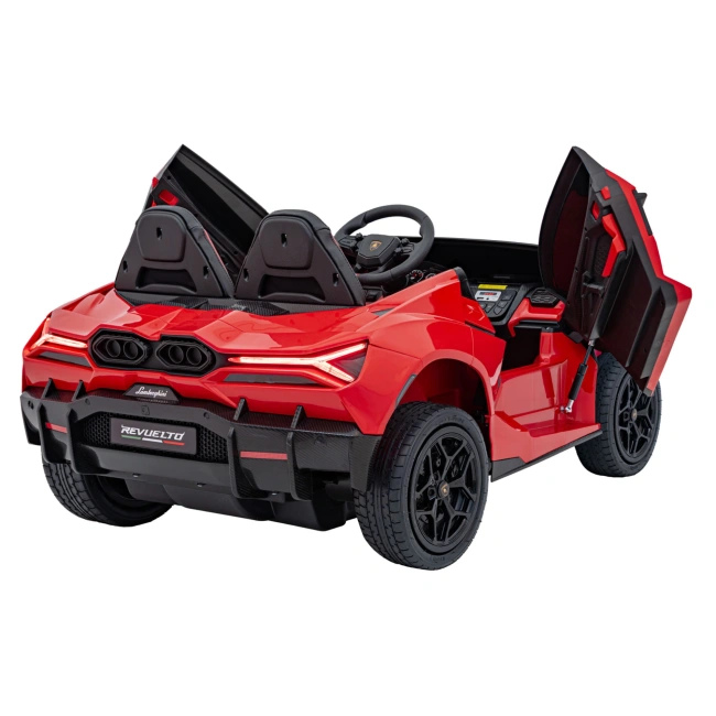 Autko elektryczne na akumulator Lamborghini Revuelto XL STRONG 200W - czerwony