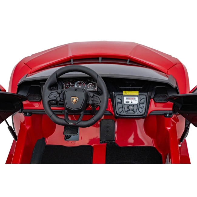 Autko na akumulator Lamborghini Revuelto XL STRONG - 200W - 15km/h - czerwony