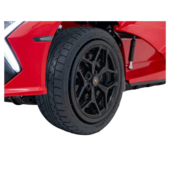 Autko na akumulator Lamborghini Revuelto XL STRONG - 200W - 15km/h - czerwony