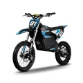 Cross elektryczny NRJ 5000W - koła 17/14 - niebieski
