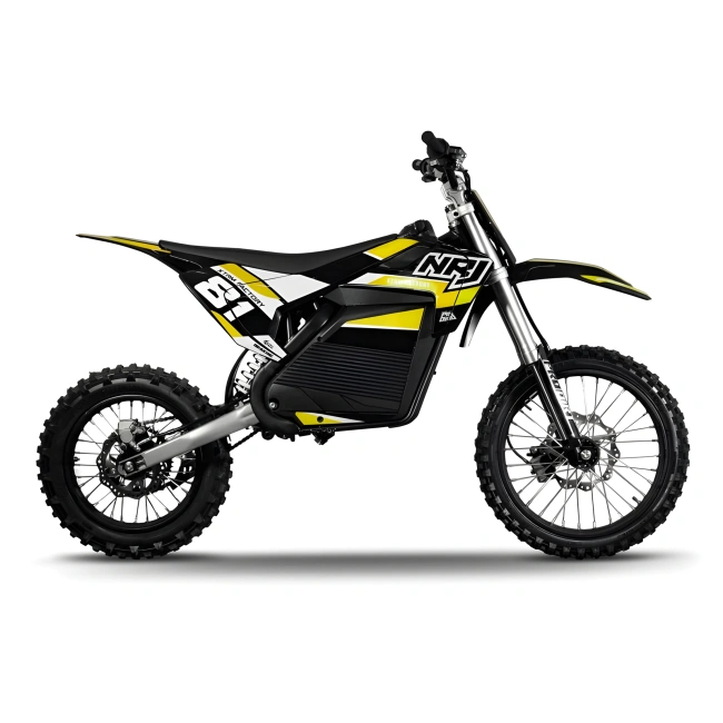 Cross elektryczny NRJ 5000W - 17/14 - żółty