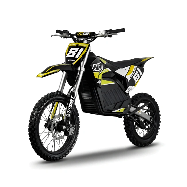 Cross elektryczny NRJ 5000W - 17/14 - żółty