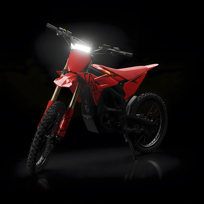 Altis Sigma MX - Cross elektryczny - prędkość 112km/h - koła 19/19 i 19/16 - czerwony
