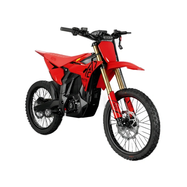 Altis Sigma MX - Cross elektryczny - prędkość 112km/h - koła 19/19 i 19/16 - czerwony