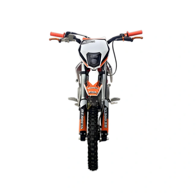 Cross enduro spalinowy EGL Berreta 125cc - koła 14/12 - prędkość 65km/h - pomarańczowy