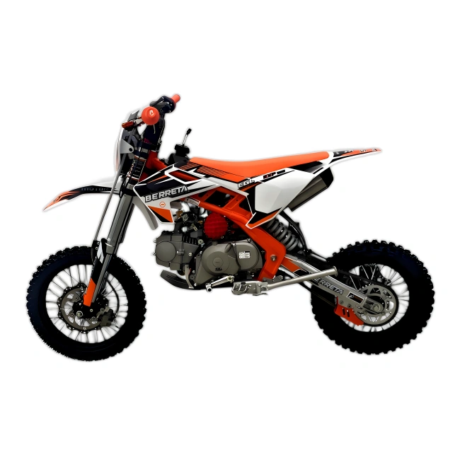 Cross enduro spalinowy EGL Berreta 125cc - koła 14/12 - prędkość 65km/h - pomarańczowy