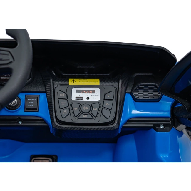 Autko na akumulator Lamborghini Revuelto XL STRONG - 200W - 15km/h - niebieski