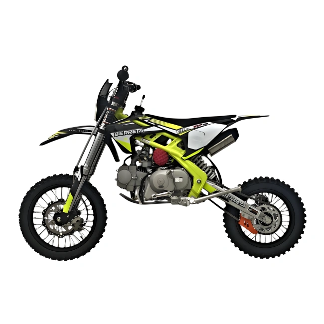 Cross enduro spalinowy EGL Berreta 125cc - koła 14/12 - zielony