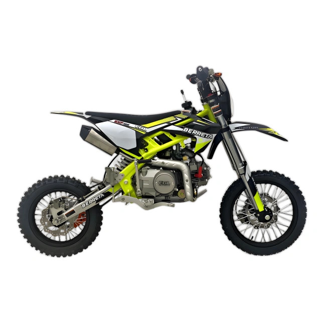 Cross enduro spalinowy EGL Berreta 125cc - koła 14/12 - zielony