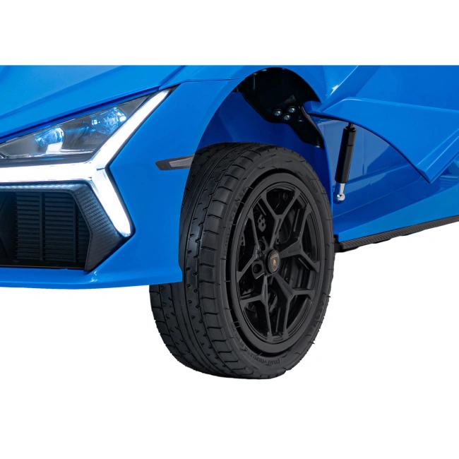 Autko na akumulator Lamborghini Revuelto XL STRONG - 200W - 15km/h - niebieski
