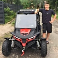 Dwuosobowe buggy spalinowe Highper Z-250 - dla nastolatków i dorosłych - czerwony